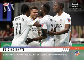 2019 Topps Now MLS #9 FC Cincinnati Front
