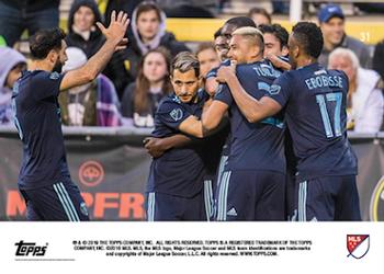 2019 Topps Now MLS #31 Portland Timbers Back