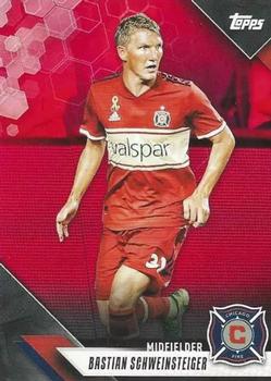 2019 Topps MLS - Red #2 Bastian Schweinsteiger Front