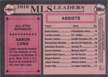 2019 Topps MLS - All-Stars #AS-AL Aaron Long Back