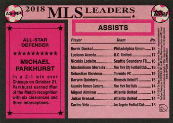 2019 Topps MLS - All-Stars #AS-MP Michael Parkhurst Back