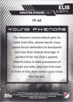 2019 Topps MLS - Young Phenoms #YP-AE Alberth Elis Back