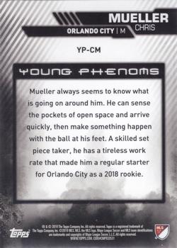 2019 Topps MLS - Young Phenoms #YP-CM Chris Mueller Back