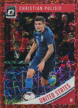 2018-19 Donruss - Optic Red Velocity #170 Christian Pulisic Front