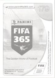 2017 Panini FIFA 365 Stickers #179 Reginal Goreux Back