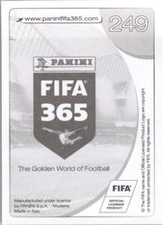 2017 Panini FIFA 365 Stickers #249 Inter Milan logo Back