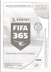 2017 Panini FIFA 365 Stickers #299 David Alaba Back