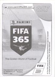 2017 Panini FIFA 365 Stickers #327 Dennis Aogo Back