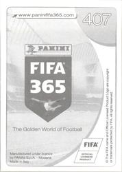 2017 Panini FIFA 365 Stickers #407 Fernandão Back