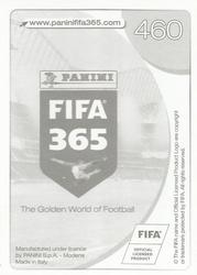 2017 Panini FIFA 365 Stickers #460 Oliver Bozanic Back