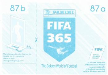 2019 Panini FIFA 365 (Blue Back) #87 Gareth Bale Back