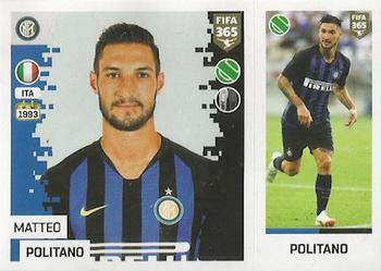 2019 Panini FIFA 365 (Blue Back) #198 Matteo Politano Front