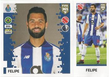 2019 Panini FIFA 365 (Blue Back) #252 Felipe Front