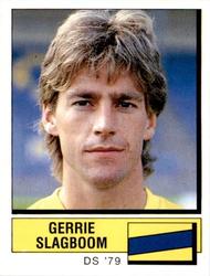 1987-88 Panini Voetbal 88 Stickers #89 Gerrie Slagboom Front