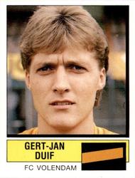 1987-88 Panini Voetbal 88 Stickers #291 Gert-Jan Duif Front