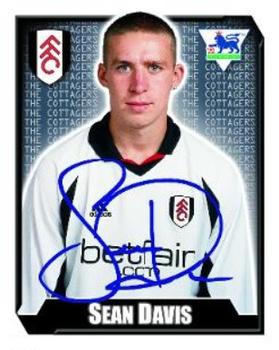 2002-03 Merlin F.A. Premier League 2003 #245 Sean Davis Front