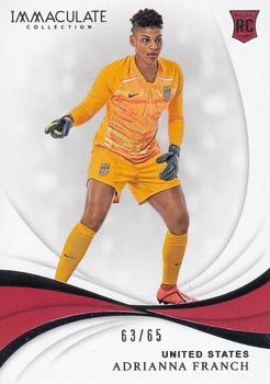 2018-19 Panini Immaculate Collection #21 Adrianna Franch Front