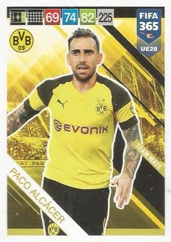 2018-19 Panini Adrenalyn XL FIFA 365 Update Edition #UE28 Paco Alcácer Front