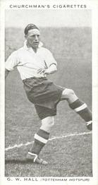 1939 Churchman's Association Footballers 2nd Series #18 George William Hall Front