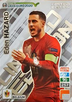 2019 Panini Adrenalyn XL Road to UEFA Euro 2020 - Limited Edition #NNO Eden Hazard Front