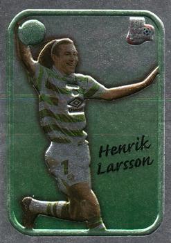 1997-98 Futera Celtic Fans Selection - Embossed Foil #SE7 Henrik Larsson Front