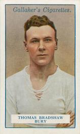 1928 Gallaher Ltd Footballers #67 Thomas Bradshaw Front