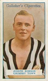 1928 Gallaher Ltd Footballers #79 Joseph Robson Front