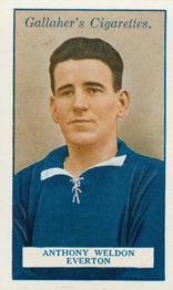1928 Gallaher Ltd Footballers #83 Anthony Weldon Front