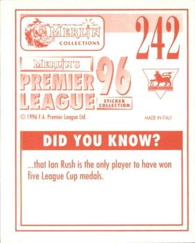 1995-96 Merlin's Premier League 96 #242 Jason Dodd Back