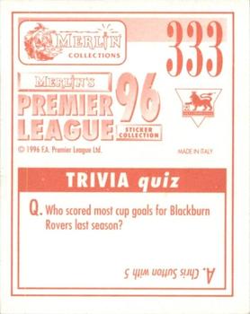 1995-96 Merlin's Premier League 96 #333 Andy Pearce Back