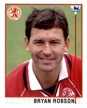 1995-96 Merlin's Premier League 96 #479 Bryan Robson Front