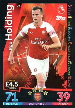 2018-19 Topps Match Attax Premier League Extra #U4 Rob Holding Front