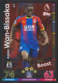 2018-19 Topps Match Attax Premier League Extra - Extra Boost #UC10 Aaron Wan-Bissaka Front