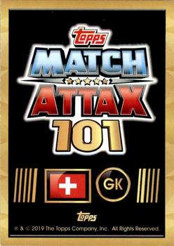 2018-19 Topps Match Attax 101 #28 Yann Sommer Back