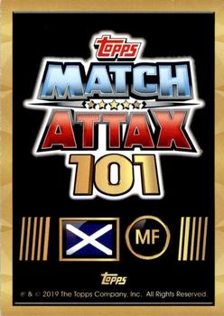 2018-19 Topps Match Attax 101 #54 Ryan Fraser Back