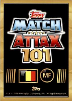 2018-19 Topps Match Attax 101 - Global Heroes #GH7 Axel Witsel Back