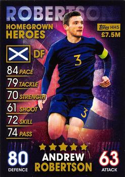 2018-19 Topps Match Attax 101 - Homegrown Heroes #HH5 Andrew Robertson Front