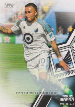 2018 Topps MLS - Non-Autographed Certified Autographs #75 Miguel Ibarra Front