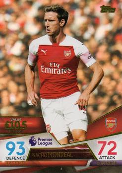 2018 Topps Match Attax Ultimate #6 Nacho Monreal Front