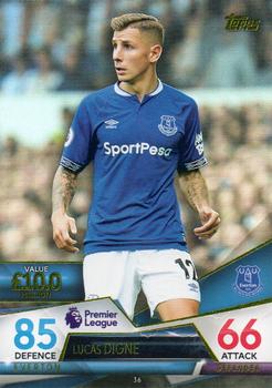 2018 Topps Match Attax Ultimate #36 Lucas Digne Front
