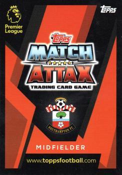 2018 Topps Match Attax Ultimate - One Club Player #123 James Ward-Prowse Back