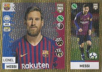 2019 Panini FIFA 365 (Pink Back) #72 Lionel Messi Front