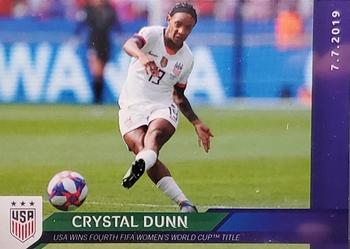 2019 Panini Instant US Women's National Team #13 Crystal Dunn Front