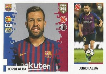 2019 Panini FIFA 365 (Green Back) #62 Jordi Alba Front