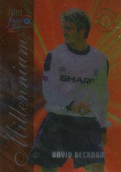 2000 Futera Fans Selection Manchester United - Foil #184 David Beckham Front