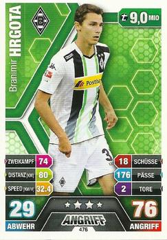 2014-15 Topps Match Attax Bundesliga Extra #476 Branimir Hrgota Front