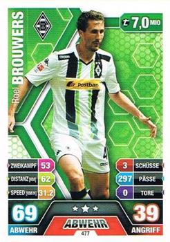 2014-15 Topps Match Attax Bundesliga Extra #477 Roel Brouwers Front