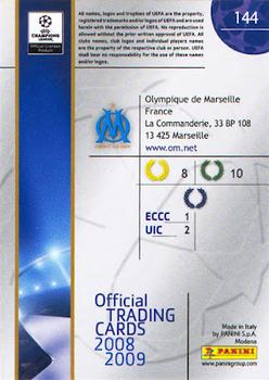 2008-09 Panini UEFA Champions League® Official Trading Cards #144 Club Badge Back