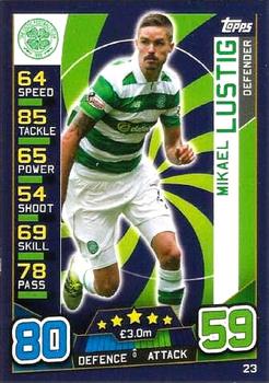2016-17 Topps Match Attax SPFL #23 Mikael Lustig Front