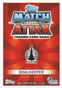 2016-17 Topps Match Attax SPFL #254 Danny Rogers Back